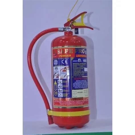Safe Pro Carbon Steel Abc Type Fire Extinguisher For Office Capacity Hot Sex Picture