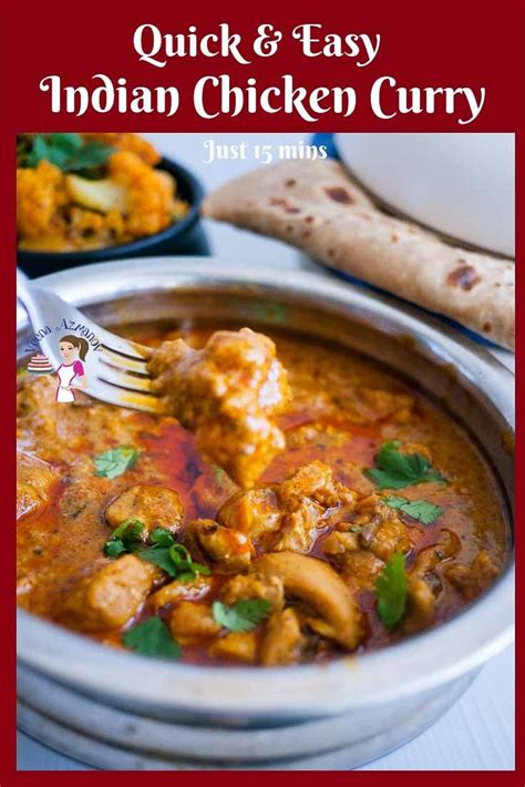 This quick and easy Indian Chicken Curry is a real treat ...