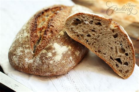 This type of barley bread is best served warm with lashings of butter, cream cheese or cottage cheese. Sourdough Barley Bread :: Home Cooking Adventure