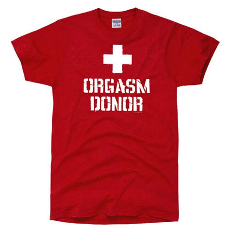 orgasm donor t shirt funny vintage sex retro multiple porn gag t gym tee ebay