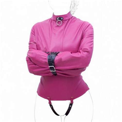 Adult Asylum Straight Jacket Costume S M L Xl Body Harness Restraint