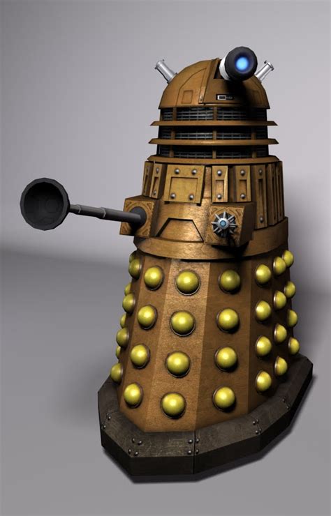 Ba Doctor Who Time War Development One Dalek Done Environment Started