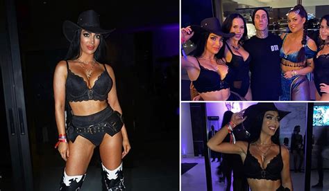 irish kim kardashian body double shahira barry wows at lingerie themed halloween party extra ie