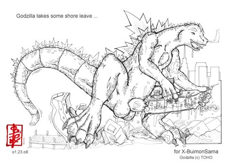 Rule 34 Artist Request Godzilla Godzilla Series Kaiju Male Only