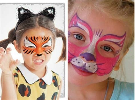 Halloween Make-up für Kinder- 29 inspirierende Ideen ...