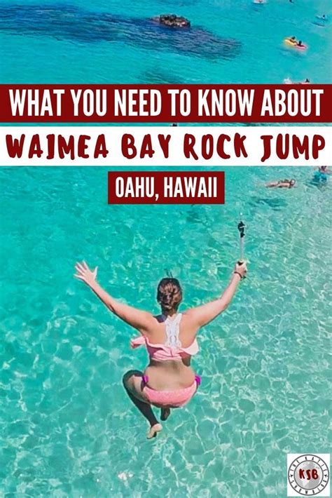 Everything You Need To Know About The Waimea Bay Rock Jump Waimea Bay