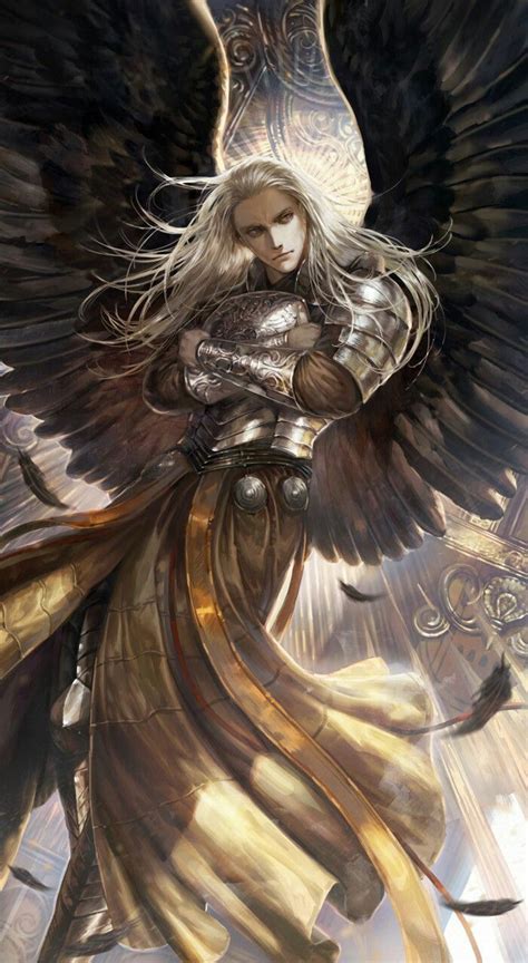 Fantasy Art Men Fantasy Warrior Fantasy Artwork Male Angels Angels And Demons Fantasy