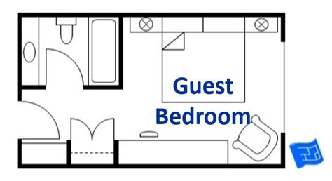 If it's just going to be a spare room if you have guests over for the holidays, you can settle with a 2.8m x 3.0m floor space. Average Guest Bedroom Dimensions - Home Remodeling The ...