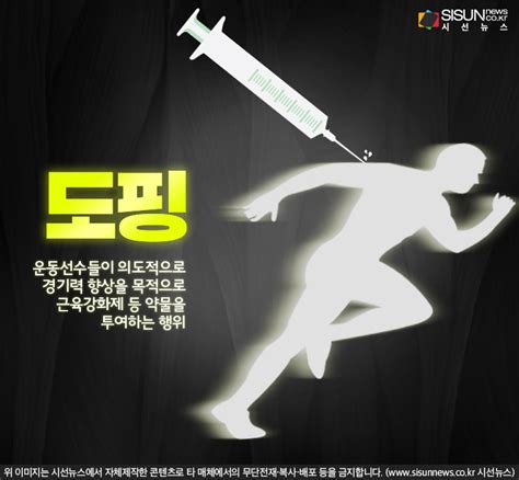 도핑 걸린 탄다라 선수를 오늘 경기에서 제외시키고. 지식용어 스포츠선수를 약물의 유혹으로 빠트리는 도핑, 그 ...