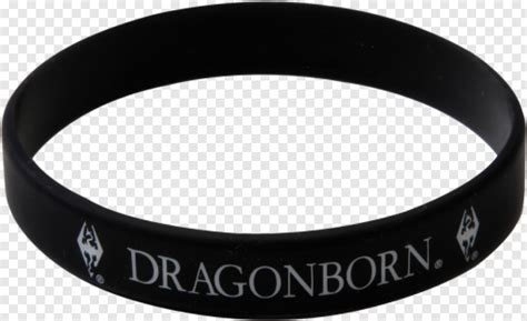 Skyrim Symbol Skyrim Wristband Dragonborn Transparent Png 510x312