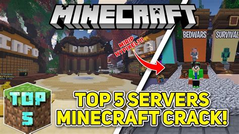 5 Rekomendasi Server Minecraft Crack Minecraft Top 5 Youtube