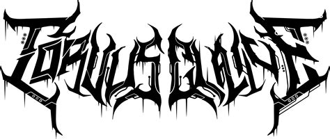 Metal Logo Logo Band Deathmetal Deathcore Alliencore