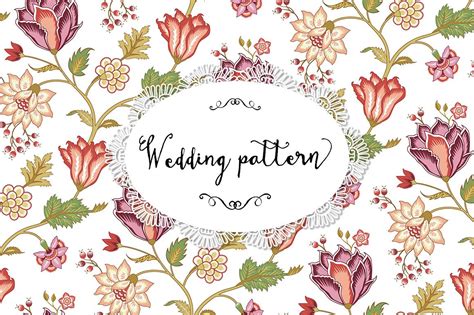 Wedding Pattern Custom Designed Graphic Patterns ~ Creative Market