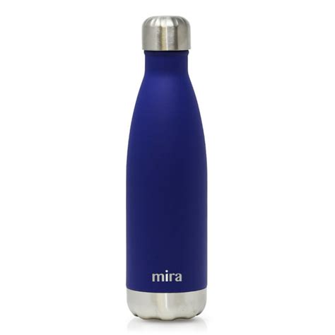 Mira 17 Oz Stainless Steel Vacuum Insulated Water Bottle Leak Proof