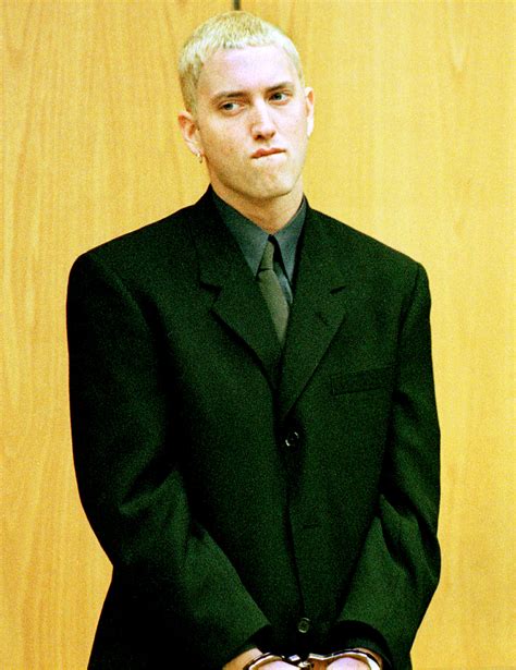Album of eminem the marshall mather lp. Eminem Blonde Hair 2000
