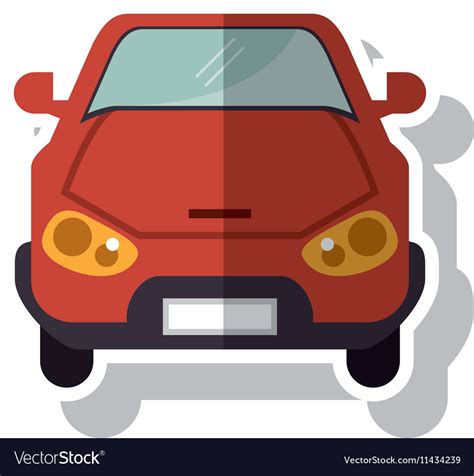 Isolated Car Vehicle Design Royalty Free Vector Image