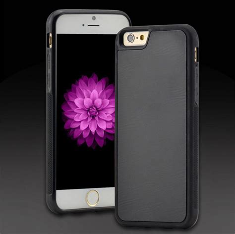 anti gravity selfie magical nano sticky case cover for iphone 6 6s 5g black white phone case
