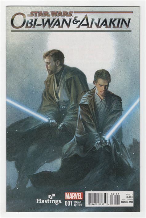 Star Wars Obi Wan And Anakin 1 Gabriele Dellotto Hastings Variant