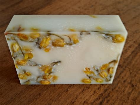 Hand Poured Soap With Flowers Inspired Fun