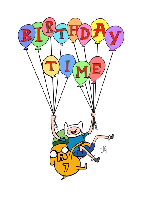 Adventure Time Birthday Time By Flyingscorpions On Deviantart