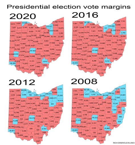 Ohio Election Map Images And Photos Finder