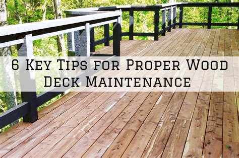 6 Key Tips For Proper Wood Deck Maintenance In The Woodlands Tx