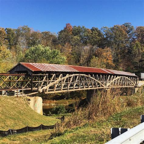 Restoration Of The Mt Zion Covered Bridge Is Still Ongoing It Is The