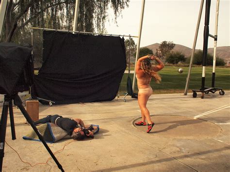 Dropping The Hammer BODY ISSUE 2015 BEHIND THE SCENES ESPN