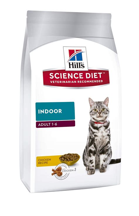 Limited ingredient diets® indoor formula dry cat food. Hill's Science Diet Adult Indoor Cat Food, Chicken Recipe ...