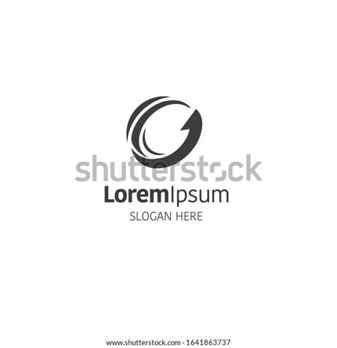 Abstract Circle Logo Design Template On Stock Vector Royalty Free