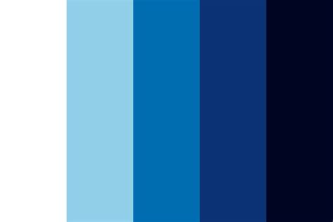 Wintery Blues Color Palette Blue Colour Palette Color Palette