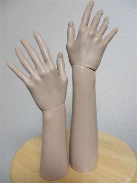 One Pair Female Mannequin Display Hands Etsy Mannequin Display