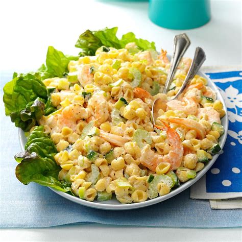Chilled Shrimp Pasta Salad Recipe How To Make It Taste Of Home