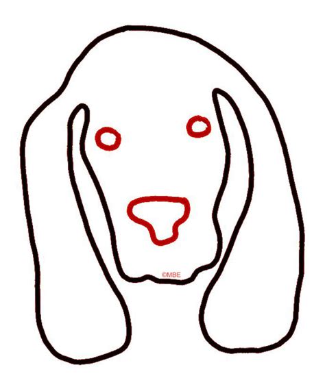 free dog stencils to print and cut out