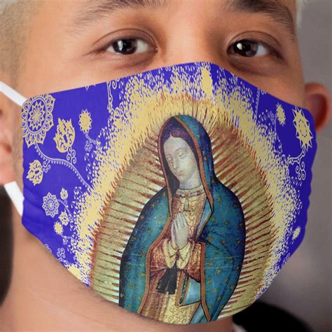 Our Lady Of Guadalupe Mexican Virgin Mary Mexico Tilma 20 103 Cloth Face Mask Chief T Shirt