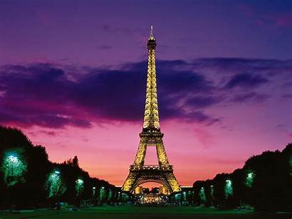 Eiffel Tower Paris Night France Wallpapers