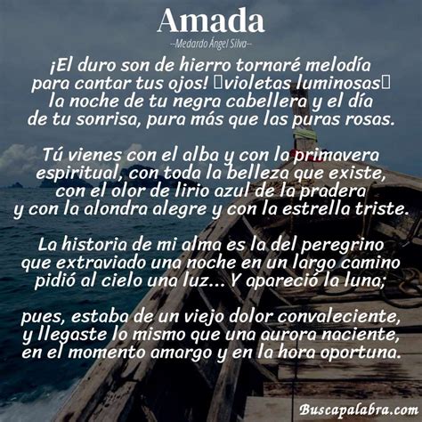 Poema Amada De Medardo Ángel Silva Análisis Del Poema