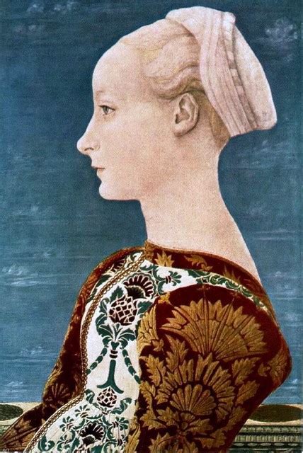Antonio Del Pollaiuolo Portrait Of A Young Woman Wall Decal Print