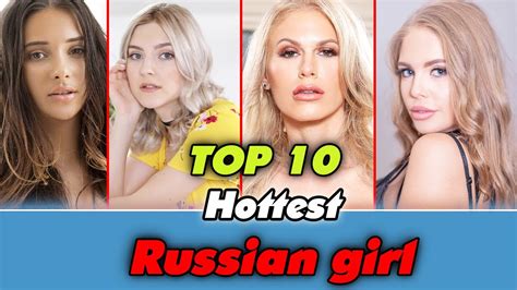 Top 10 Most Beautiful Russian Girls Part 2 Youtube