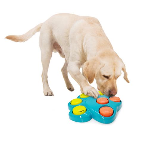 Dog Puzzle Toys Treat Dispensing Boredom Interactive Puppy Food Training Toy Paw | eBay