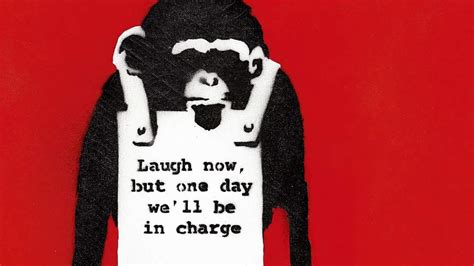 Banksy Laugh Now But One Day Well Be In Charge Sothebys