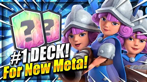 Best Deck For New Update In Clash Royale Musketeers Youtube