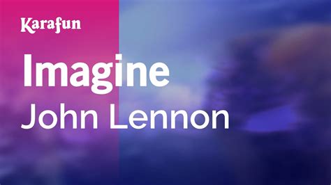 Karaoke Imagine John Lennon Youtube