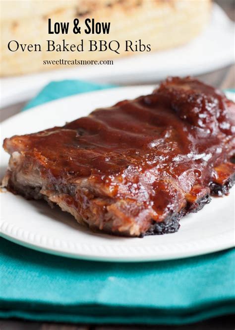 The Best Low And Slow Oven Baked Bbq Ribs Boys Ahoy