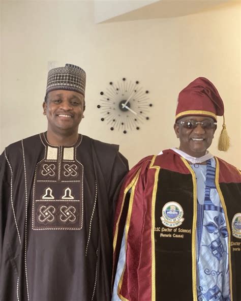 Buhari’s In Law Mohammed Indimi Bags Honorary Doctorate At Unilag Igbere Tv