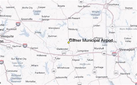 Gilmer Municipal Airport Weather Station Record Historical Weather
