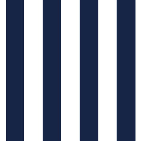 Navywhite Medium Stripe Matte Satin Stripes Wallpaper Blue And