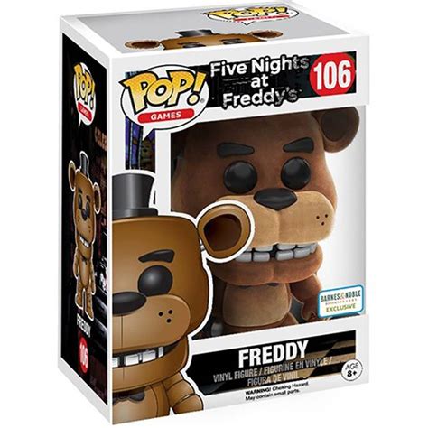 Figurine Funko Pop Freddy Fazbear Flocked Five Nights At Freddys 106
