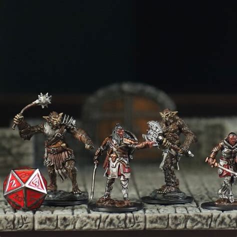 Goblinoid War Party Hobgoblins And Bugbears Pro Painted Nolzurs