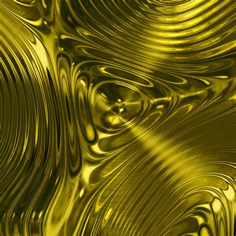 Gold Liquid Metal Texture Seni